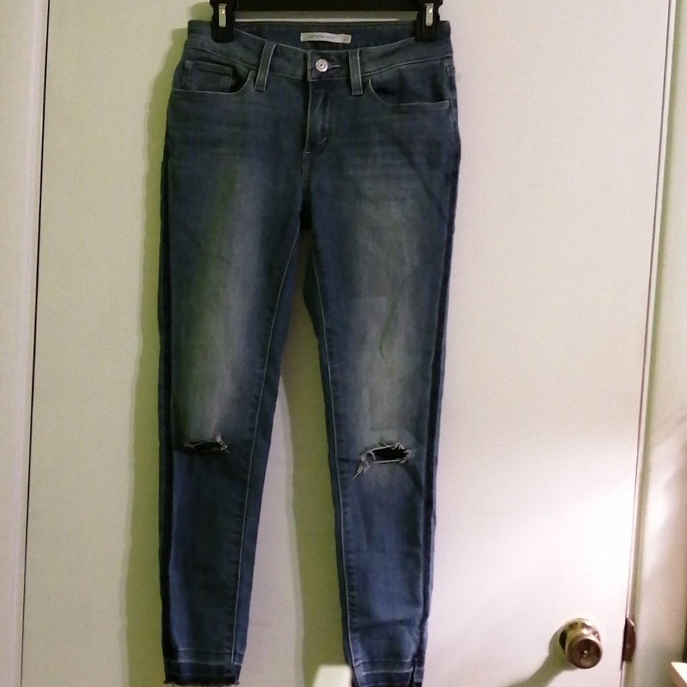Levis super skinny jeans